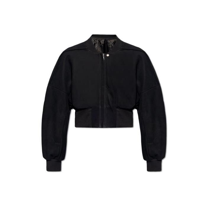 OWENS` 플라이트 가죽 크롭 봄버 재킷