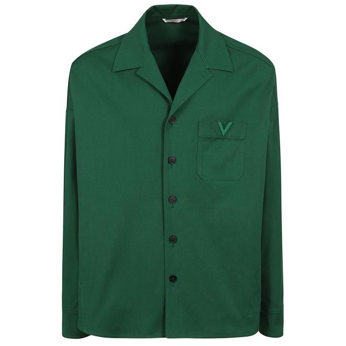 브이 ALENTINO CABAN` 브이 디테일 셔츠 재킷