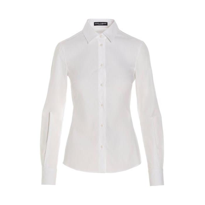 돌체앤가바나 여자셔츠 에센셜 셔츠 [FW23 24] WHITE F5G19TFUEEEW0800