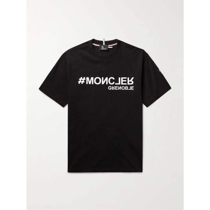 몽클레어 남자티셔츠 그레노블 슬림 핏 로고 코튼 져지 셔츠 포 24SS 1647597324107016
