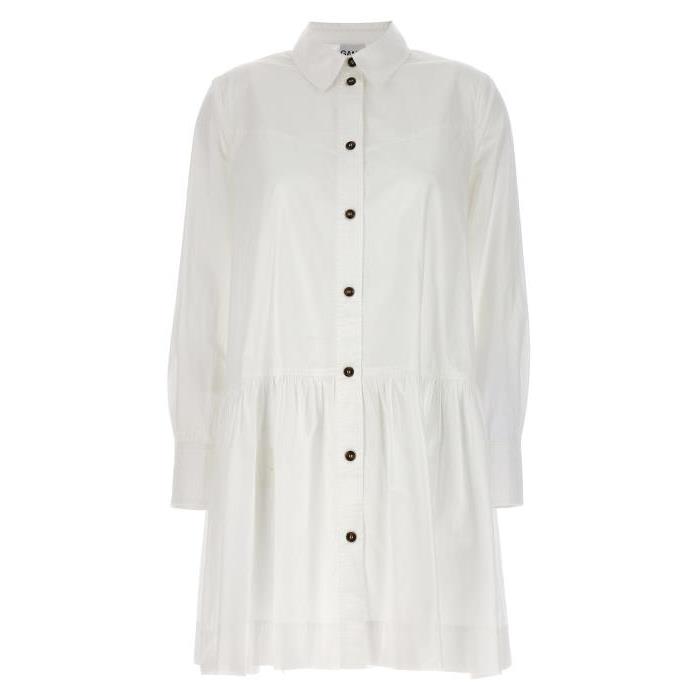 가니 원피스 셔츠 드레스 [SS2024] WHITE F8716151