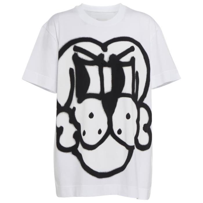 지방시 티셔츠 CHITO` 프린트 코튼 져지 셔츠 24SS P00630516