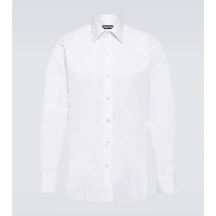 톰포드 남자셔츠 코튼 포플린 셔츠 24SS P00885736