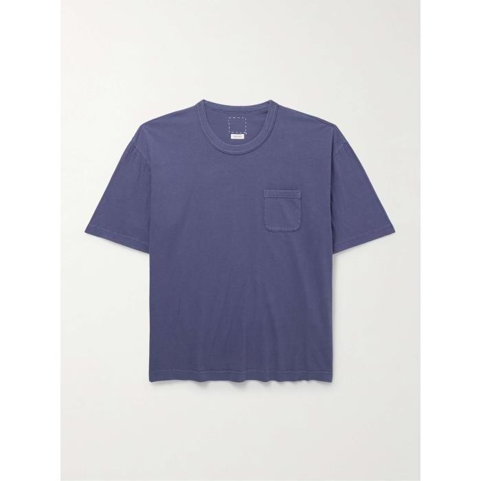 비즈빔 남자티셔츠 점보 가먼트 다이 코튼 블렌드 져지 셔츠 포 24SS 1647597324568051