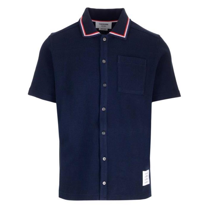 톰브라운 남자셔츠 숏 슬리브 셔츠 24SS MJS241A-J0114415