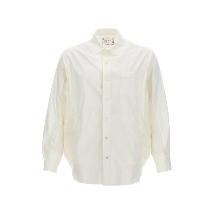 사카이 남자셔츠 나일론 인서트 셔츠 [NEWSEASON] WHITE 2403326M151
