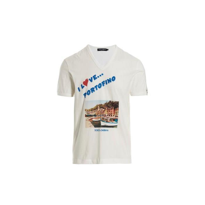 돌체앤가바나 남자티셔츠 에디션 2006 셔츠 [SS2023] WHITE G8QL1TG7I3ES9000