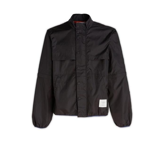 톰브라운 리무버블 슬리브 하이넥 재킷 남자자켓 24SS MJT352AF0138 415