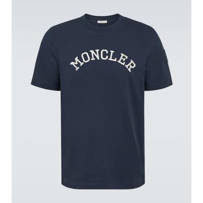 몽클레어 남자티셔츠 로고 자수 셔츠 24SS P00834110