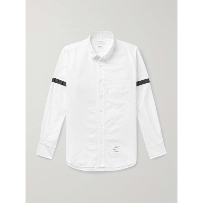 톰브라운 남자셔츠 그로스그레인 트림 코튼 옥스포드 셔츠 포 24SS 1647597323594180