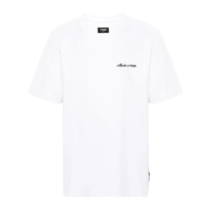 펜디 남자티셔츠 `Made 인 Fendi` 셔츠 24SS FY0936AR6W F0QA0 BIANCO
