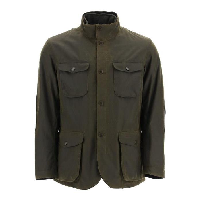 바버 하이넥 왁스 재킷 남자자켓 24SS MWX0700 OL51