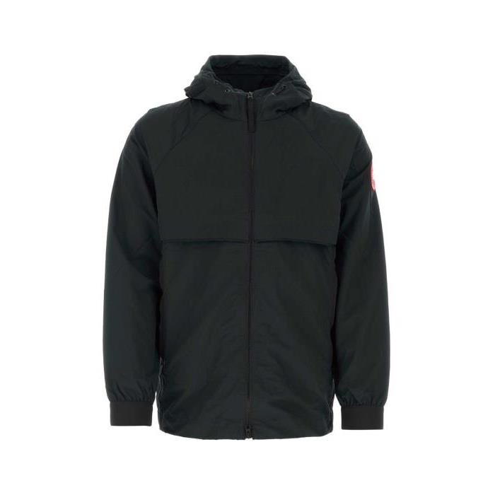 캐나다구스 FABER` 로고 패치 재킷 남자자켓 24SS 2440M0 BLACK