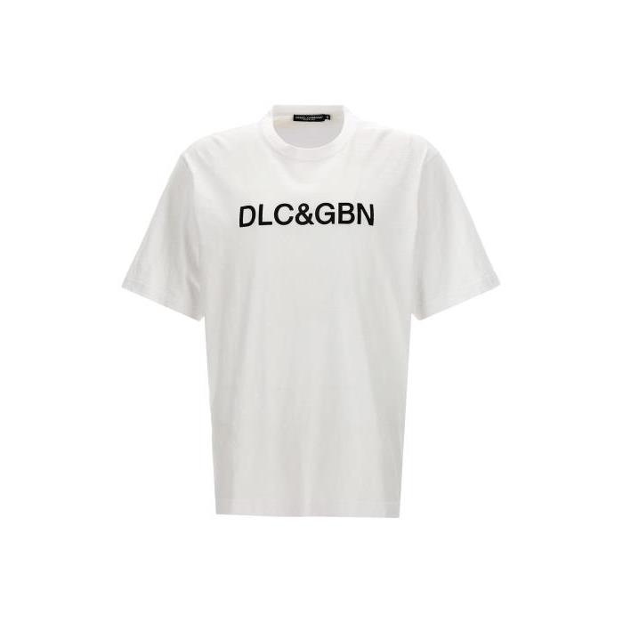 돌체앤가바나 남자티셔츠 로고 프린트 셔츠 [NEWSEASON] WHITE/BLACK G8PN9TG7M8FW0800