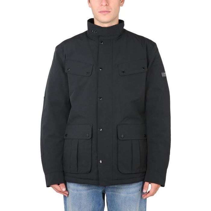 바버 인터내셔널 방수 재킷 남자자켓 24SS MWB0819 BK11