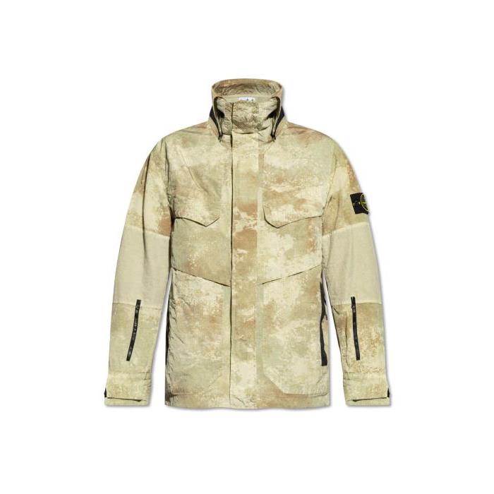스톤아일랜드 올오버 패턴 후드 재킷 남자자켓 24SS 8015438E10 V0091