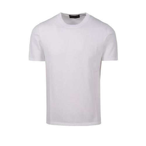 FABRIZIO DEL CARLO 티셔츠 라운드 넥 131 WHITE&amp;nbsp