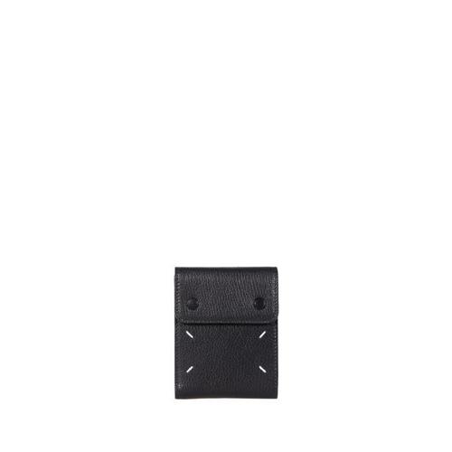 메종마르지엘라 남자 지갑 폴드 8 카드 B COINS T8013 BLACK&amp;nbsp