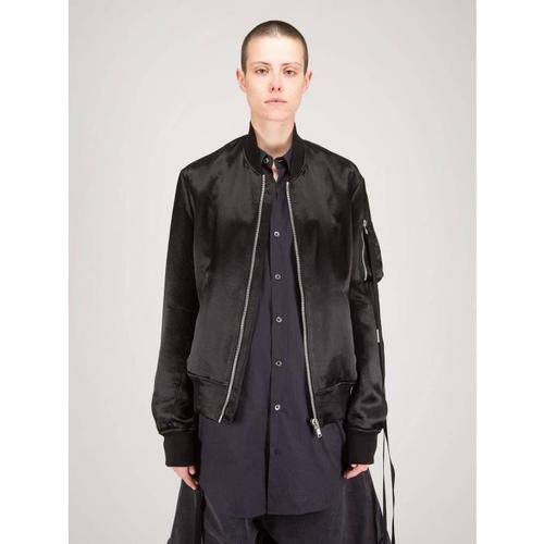 앤드뮐미스터 BARBARA` 스탠다드 봄버 블랙 여성 자켓
