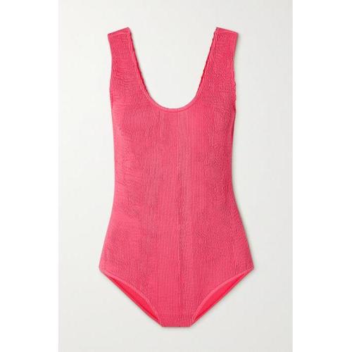 보테가베네타 수영복 시어서커 스윔수트 Pink