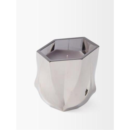 Zaha Hadid Design Shimmer scented candle Silver