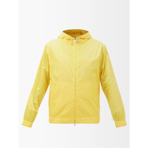 몽클레어 CECILE` 후드 쉘 윈드브레이커 자켓 여성 바람막이 22FW Yellow 1466702