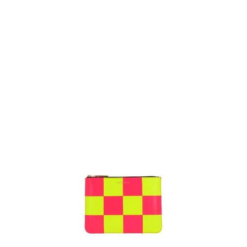 꼼데가르송 플루오 squares’ 파우치 [SS2023] 클러치 Multicolor SA5100FSYELLOWPINK