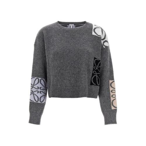 로에베 니트 아나그램 스웨터 [FW23 24] Gray S359Y14KCY1584