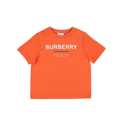 버버리 티셔츠 로고 프린트 코튼 져지 셔츠 24SS 77I-1FU012