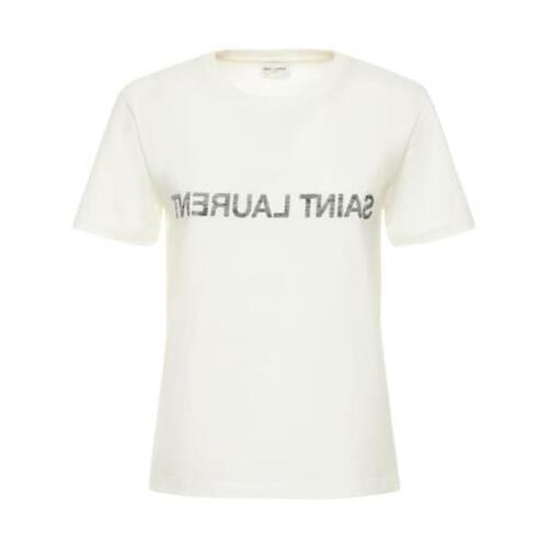 생로랑 티셔츠 프린트 셔츠 24SS 75I-06C047