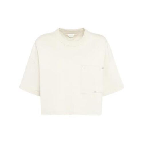 보테가베네타 티셔츠 져지 크롭 셔츠 W 브이 포켓 24SS 79I-MD9002
