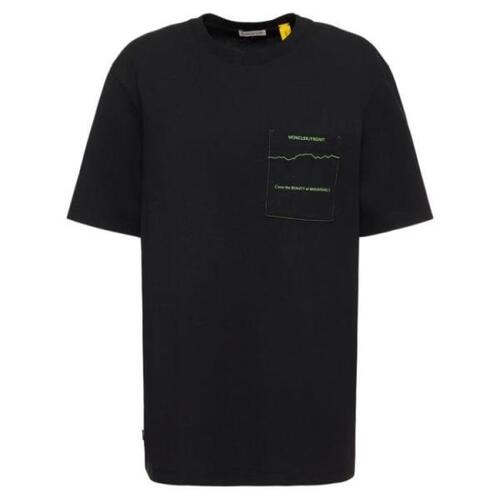 몽클레어 티셔츠 FRGMT` 마운틴 져지 셔츠 24SS 78I-Z51019_999