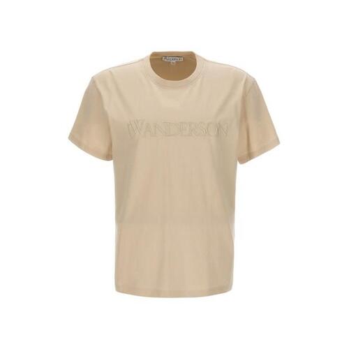 J.W.ANDERSON 남자티셔츠 로고 셔츠 [SS2024] BEIGE JT0211PG0980132