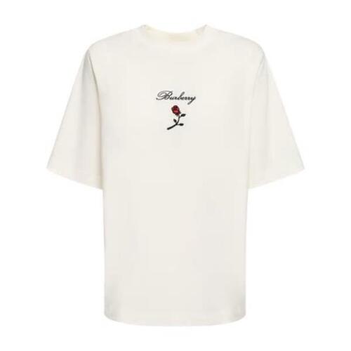 버버리 티셔츠 로고 숏 슬리브 져지 셔츠 24SS 79I-ZOL042_B7264