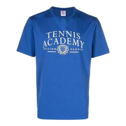 오트리 남자티셔츠 테니스 블루 셔츠 24SS TSTM30423042