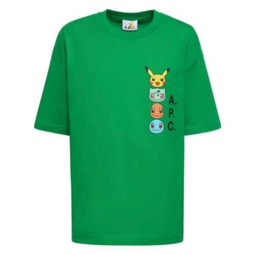 아페쎄 티셔츠 A.P.C. 포켓몬 오가닉 코튼 셔츠 24SS 79I-TCZ003_KAA