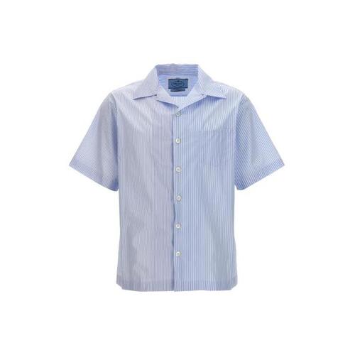 프라다 남자셔츠 더블 셔츠 [NEWSEASON] LIGHT BLUE UCS406S21214JSF0W81