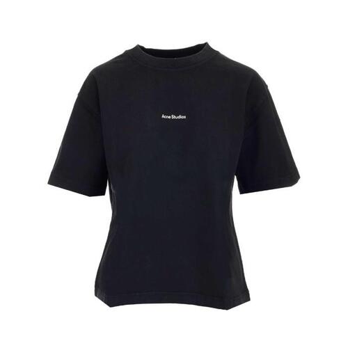 아크네스튜디오 티셔츠 블랙 셔츠 24SS AL0135900-BLACK