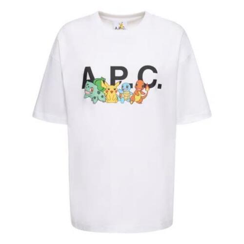 아페쎄 티셔츠 A.P.C. 포켓몬 오가닉 코튼 셔츠 24SS 79I-TCZ004_AAB
