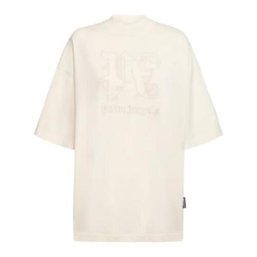 팜엔젤스 티셔츠 모노그램 코튼 셔츠 24SS 79I-T1F003_0303