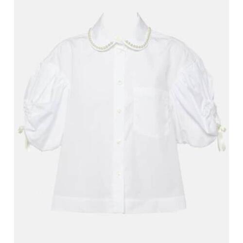 시몬로샤 여자셔츠 코튼 포플린 셔츠 24SS P00908830