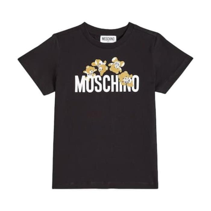 모스키노 티셔츠 프린트 코튼 져지 셔츠 24SS P00903526