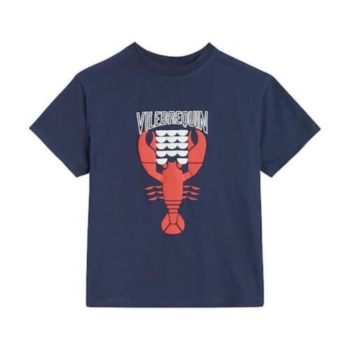Vilebrequin 티셔츠 개빈 프린트 코튼 져지 셔츠 24SS P00913650