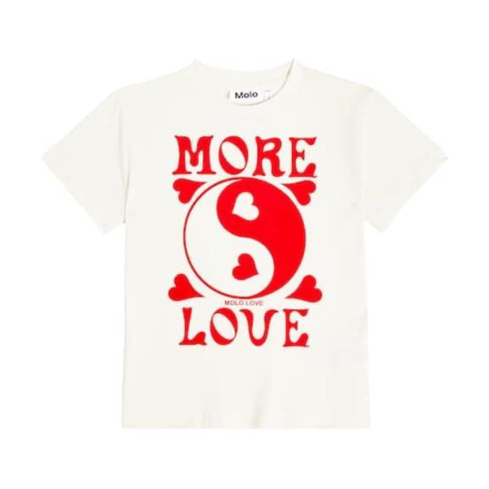 Molo 티셔츠 프린트 코튼 셔츠 24SS P00902126
