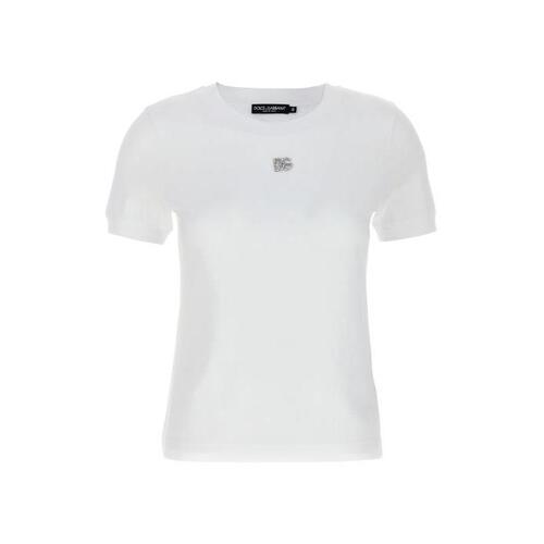 돌체앤가바나 티셔츠 에센셜 셔츠 [FW23 24] WHITE F8U08ZG7B3UW0800
