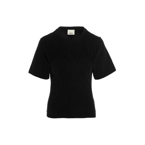 이자벨마랑 티셔츠 셔츠 [FW23 24] BLACK 23PTS0040FAA1N41I01BK