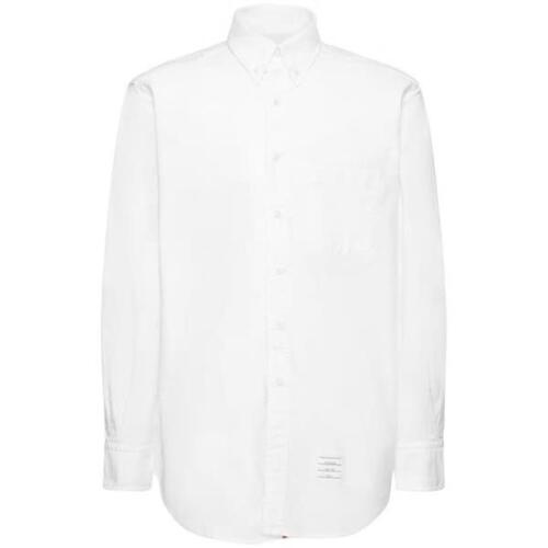 톰브라운 남자셔츠 클래식 옥스포드 버튼 다운 셔츠 24SS 78I-YDG068_100