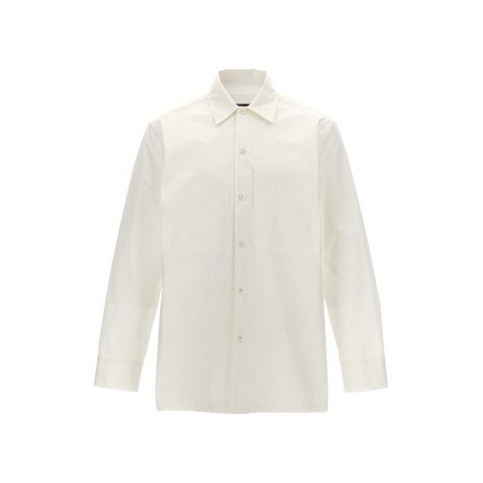 질샌더 남자셔츠 포켓 셔츠 [SS2024] WHITE J22DL0193J45002100