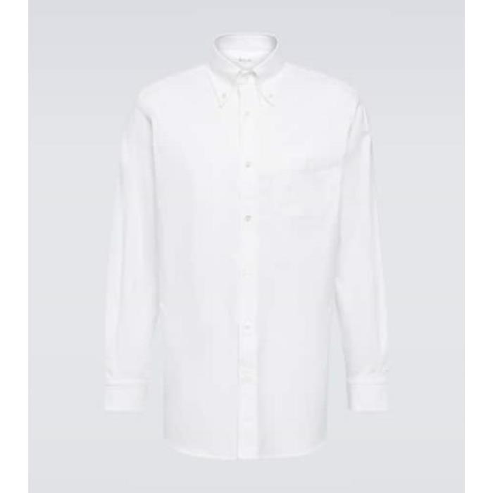 로로피아나 남자셔츠 코튼 포플린 옥스포드 셔츠 24SS P00897747