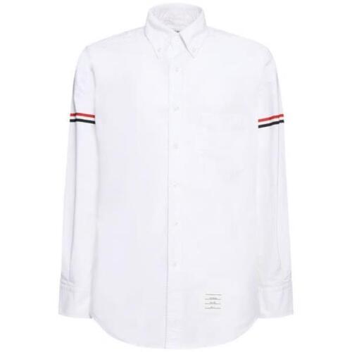 톰브라운 남자셔츠 클래식 옥스포드 버튼 다운 셔츠 24SS 78I-YDG069_100